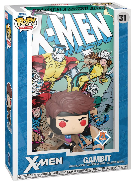 Funko POP! Comic Covers: X-Men - Gambit #31 (1991) (with Case) (PX Previews Exclusive)