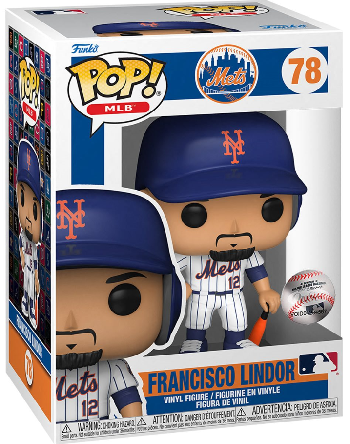 Funko POP! MLB: Mets - Francisco Lindor #78 (Home Jersey)