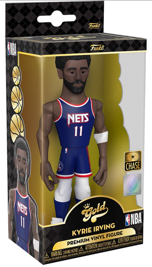 Funko: Gold - Kyrie Irving (NBA) (Brooklyn Nets) (Premium) (Chase) 5-inch