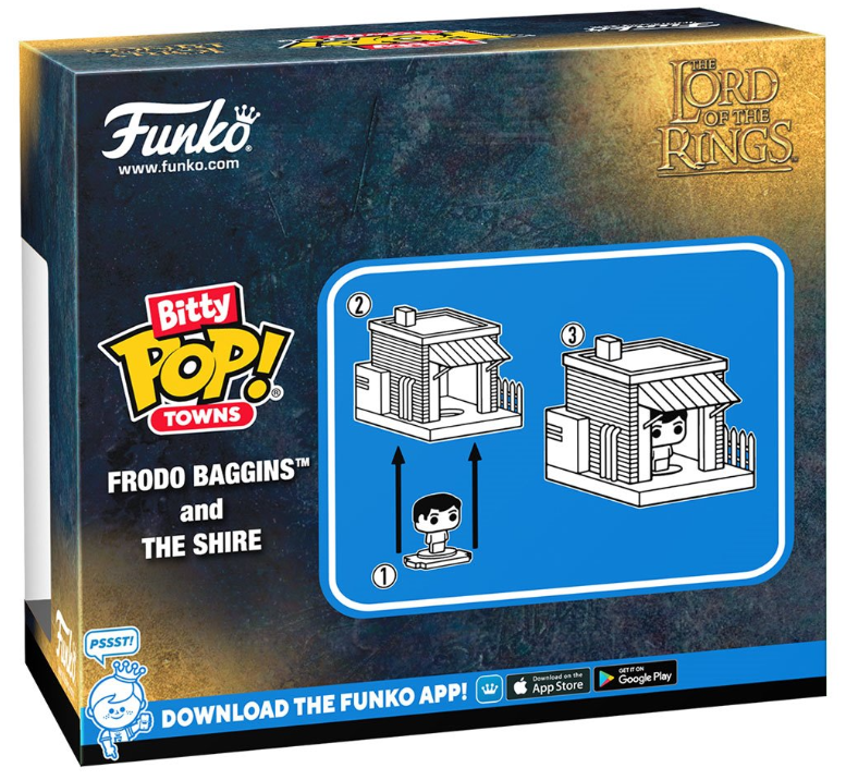 Funko Bitty POP! Towns: The Lord of the Rings - Frodo Baggins and The Shire
