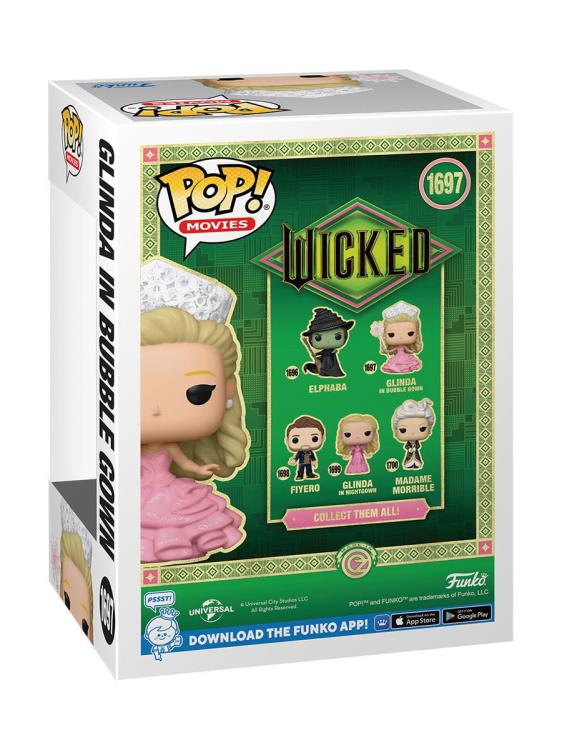 Funko Pop! Movies: Wicked - Glinda in Bubble Gown #1697