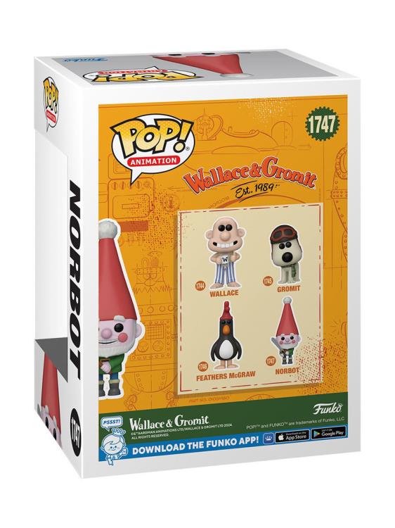 Funko Pop! Animation: Wallace & Gromit - Norbot #1747