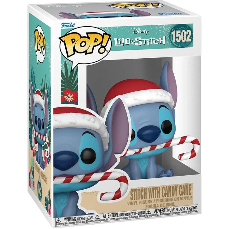 Funko POP!: Lilo & Stitch - Stitch with Candy Cane #1502 (Disney)