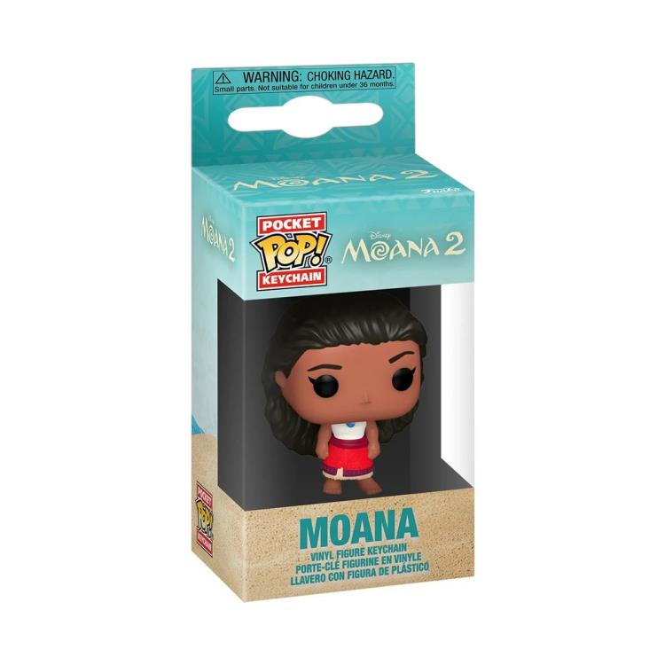 Moana 2 Moana Red Skirt Funko Pocket Pop! Keychain - Disney Vinyl Keychain