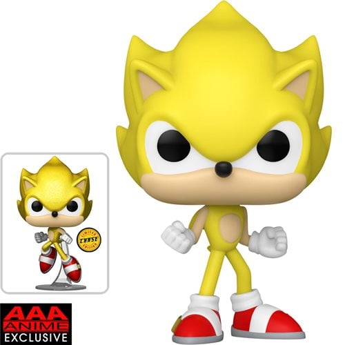 Funko POP! Games: Sonic the Hedgehog - Super Sonic #923 Vinyl Figures AAA Anime Exclusive