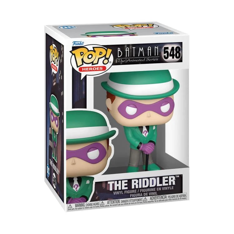Funko POP! Heroes: Batman The Animated Series - The Riddler #548