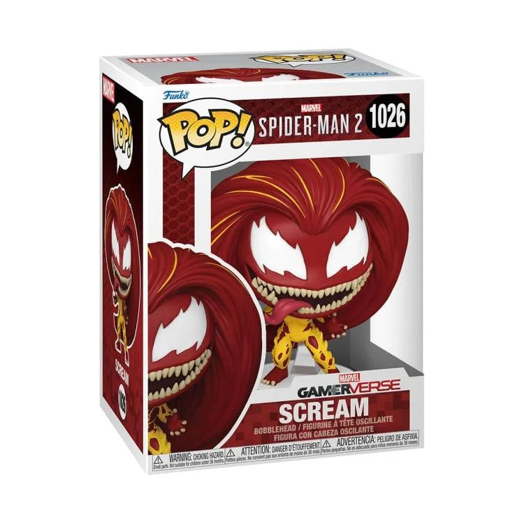 Funko Pop! Games: Spider-Man 2 - Scream (Mary Jane) - #1026