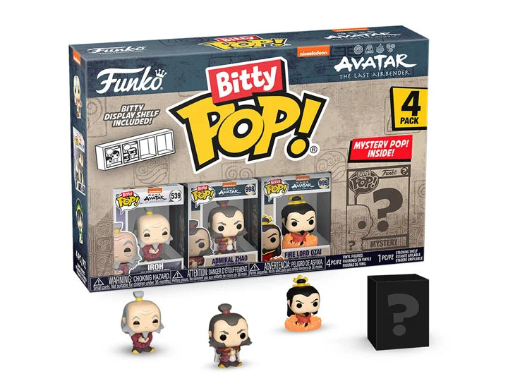 PRESALE | Funko Bitty POP! - Avatar: the Last Airbender - Iroh - Four Pack Vinyl Figures