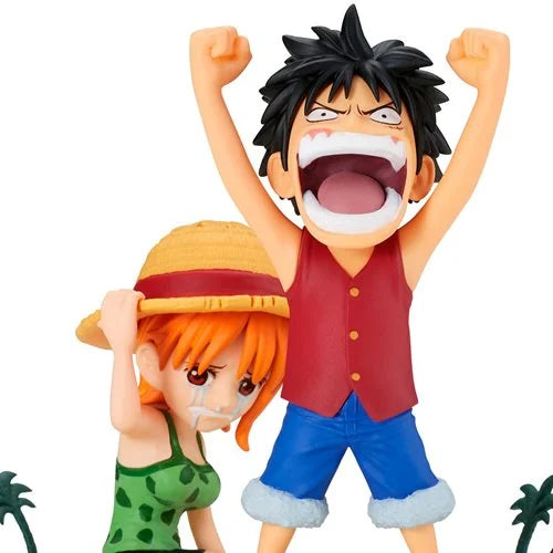 PRESALE | One Piece - Luffy & Nami - World Collectable Figure Log Stories Statue (Banpresto)