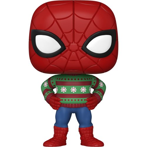PRESALE | Funko POP! Marvel: Holiday - Spider-Man (Sweater) #1284 Vinyl Figures