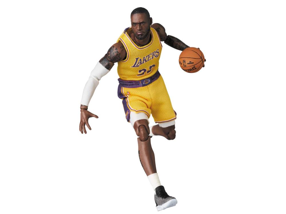 PRESALE | Los Angeles - Lakers - NBA - LeBron James #23 - Mafex No.127 (Medicom Toy)