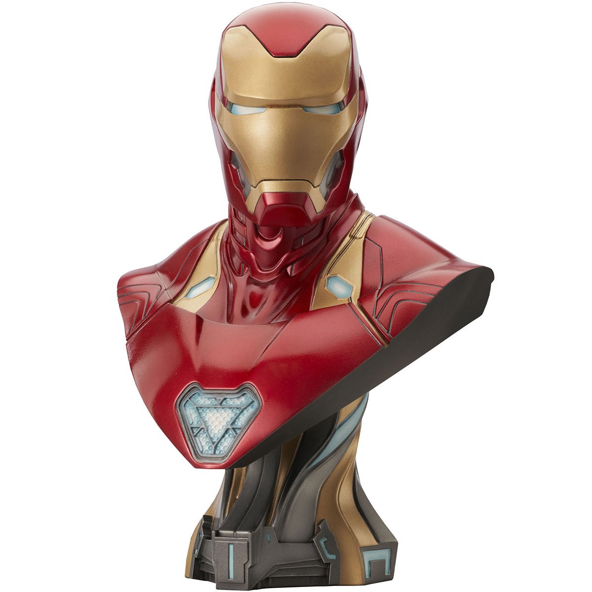 PRESALE | Marvel Legends in 3D Avengers: Infinity War - Iron Man Mark 50 - 1:2 Scale Bust Statue (Diamond Select)