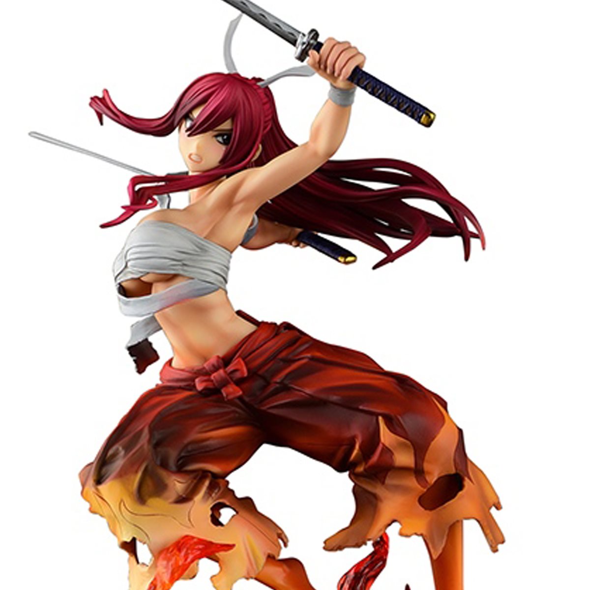 PRESALE | Fairy Tail - Erza Scarlet - 1/6 - Samurai Light Flame Manjo Version Rouge (Orca Toys)