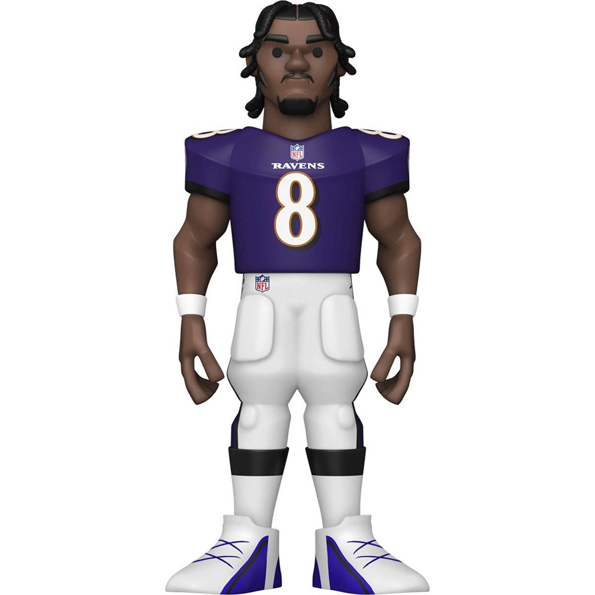 PRESALE | Funko Gold NFL Ravens Lamar Jackson (Home Uniform) 5-in Vinyl Figure