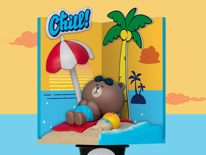 PRESALE | Line Friends Beach DS-106 D-Stage 6-Inch Statue
