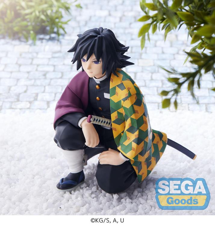 PRESALE | Demon Slayer: Kimetsu no Yaiba - Tomioka Giyuu - (Hashira Meeting) Premium Perching Chokonose Figure - Chuugoukaigi (SEGA)