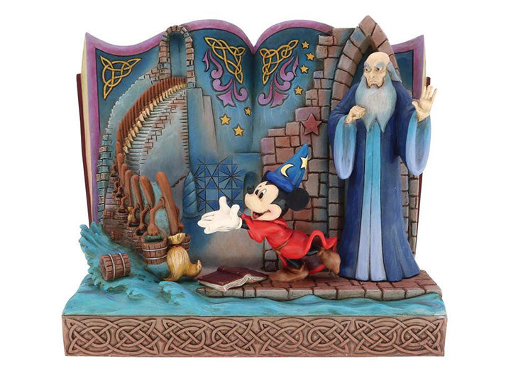 PRESALE | Disney Traditions - Fantasia - Apprentice Mickey Story Book by Jim Shore (Enesco)