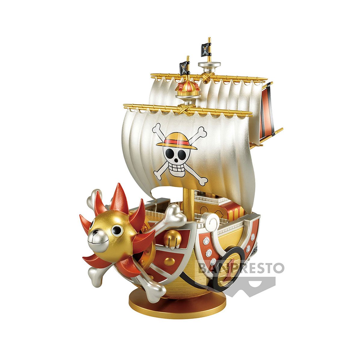 PRESALE | One Piece - Thousand Sunny - Gold Version - Mega World Collectable Figure Special (Banpresto)
