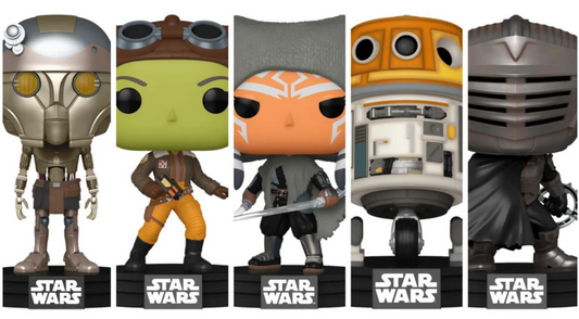 Pre-Order Now: Funko Pop! Ahsoka TV Series Collection Lands in October 2023!