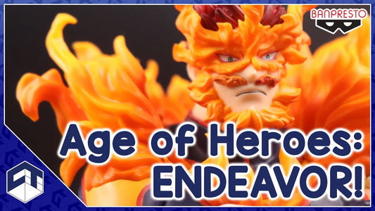 Boku no Hero Academia - Todoroki Enji | Endeavor - Age of Heroes (Bandai Spirits) UNBOXING