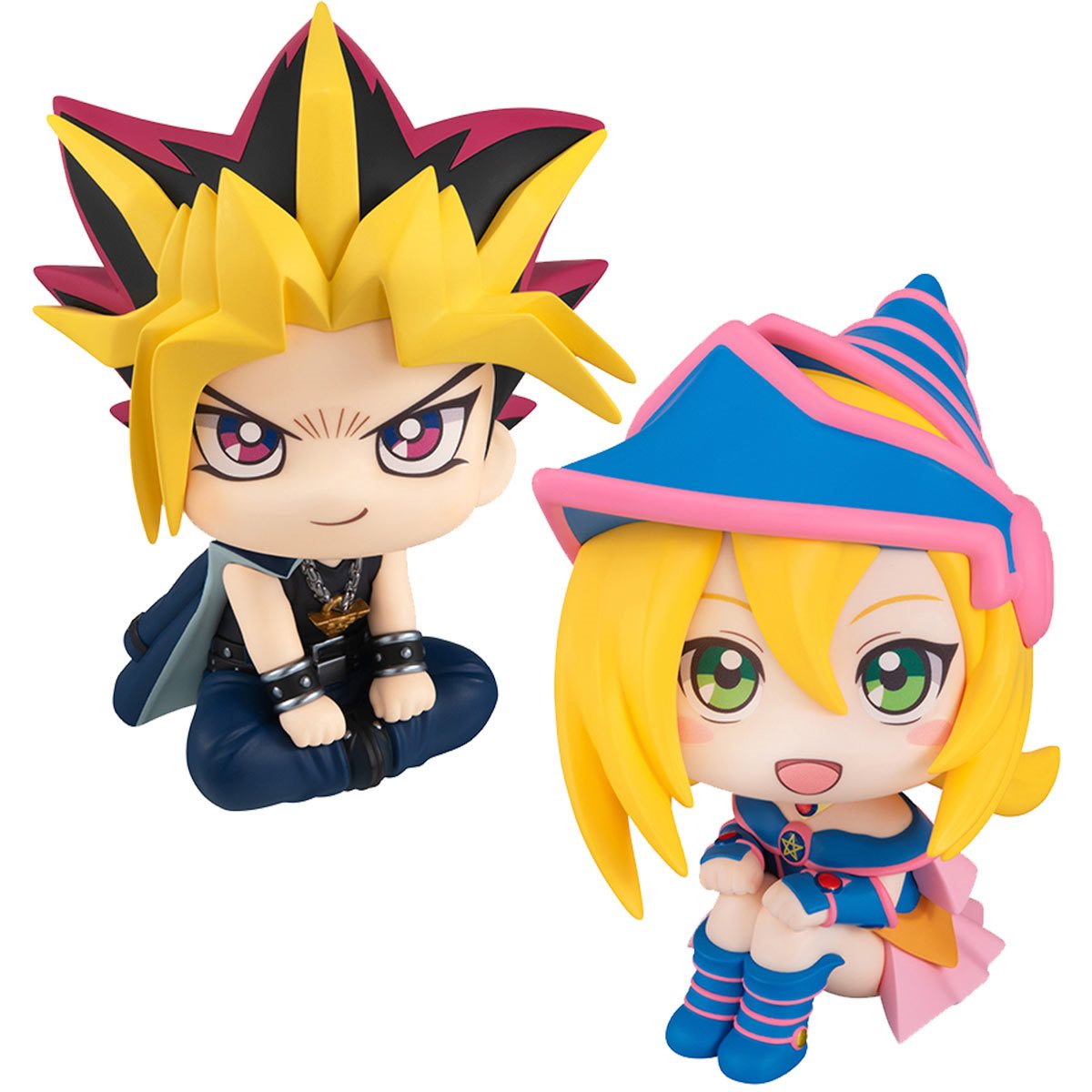 PRESALE | Yu-Gi-Oh! Duel Monsters - Yami Yugi and Black Magician Girl SET - Look Up (MegaHouse)