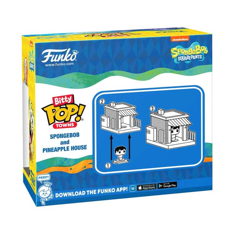 Funko Bitty POP! Towns: SpongeBob SquarePants - SpongeBob and Pineapple House