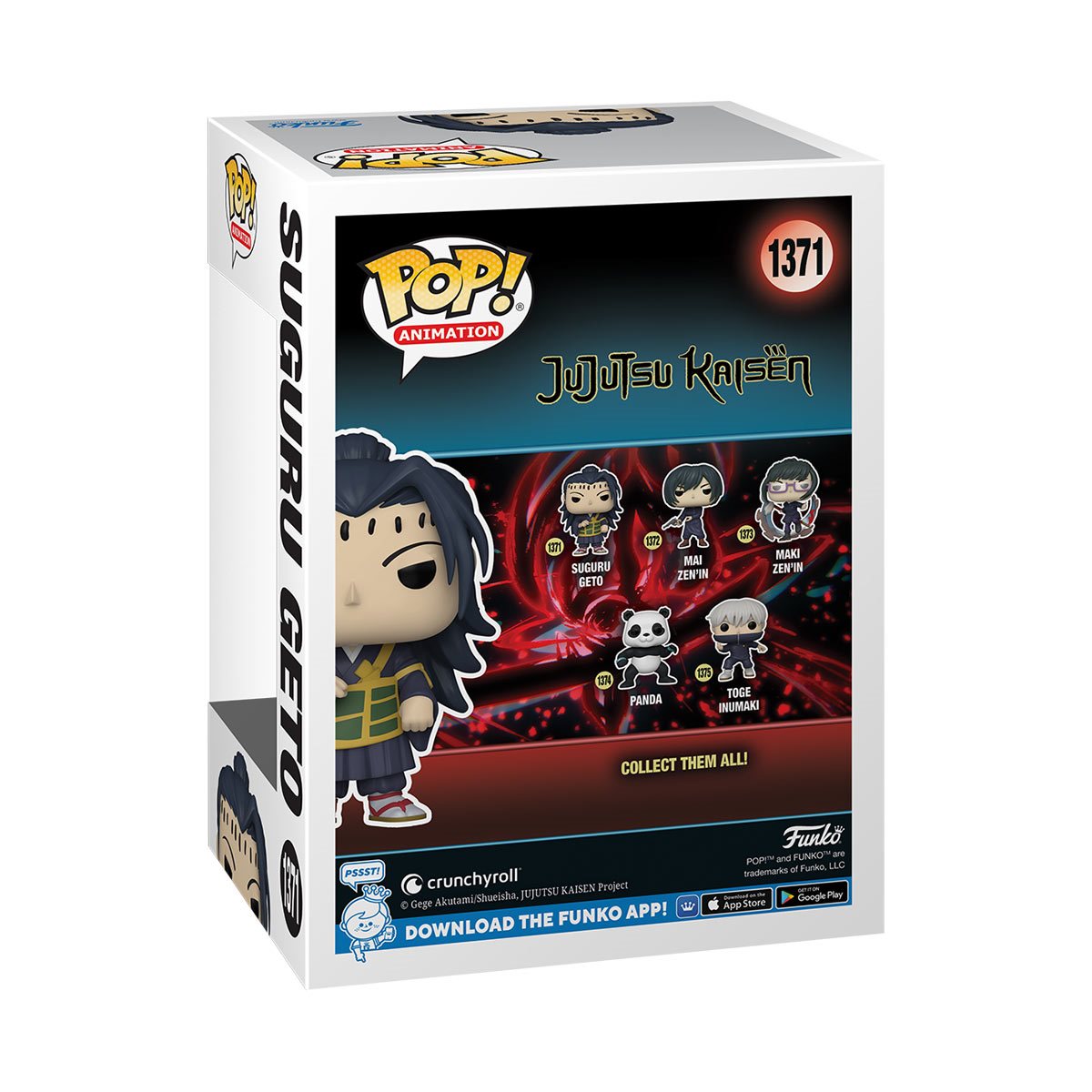 PRESALE | Funko POP! Animation: Jujutsu Kaisen - Suguru Geto #1371 Vinyl Figures