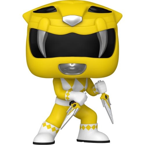 PRESALE | Funko POP! TV: Mighty Morphin Power Rangers 30th Anniversary - Yellow Ranger #1375 Vinyl Figures