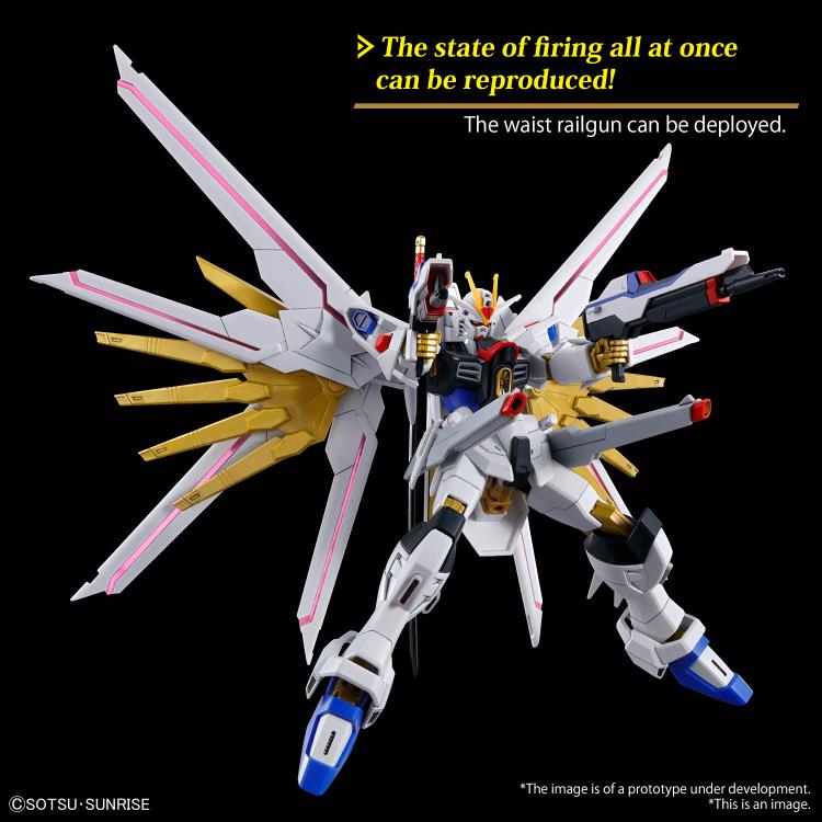 PRESALE | Mobile Suit Gundam SEED Freedom - ZGMF/A-262DP-P Mighty Strike Freedom Gundam - HGCE - HGCE - 1/144 (Bandai Hobby Gunpla)