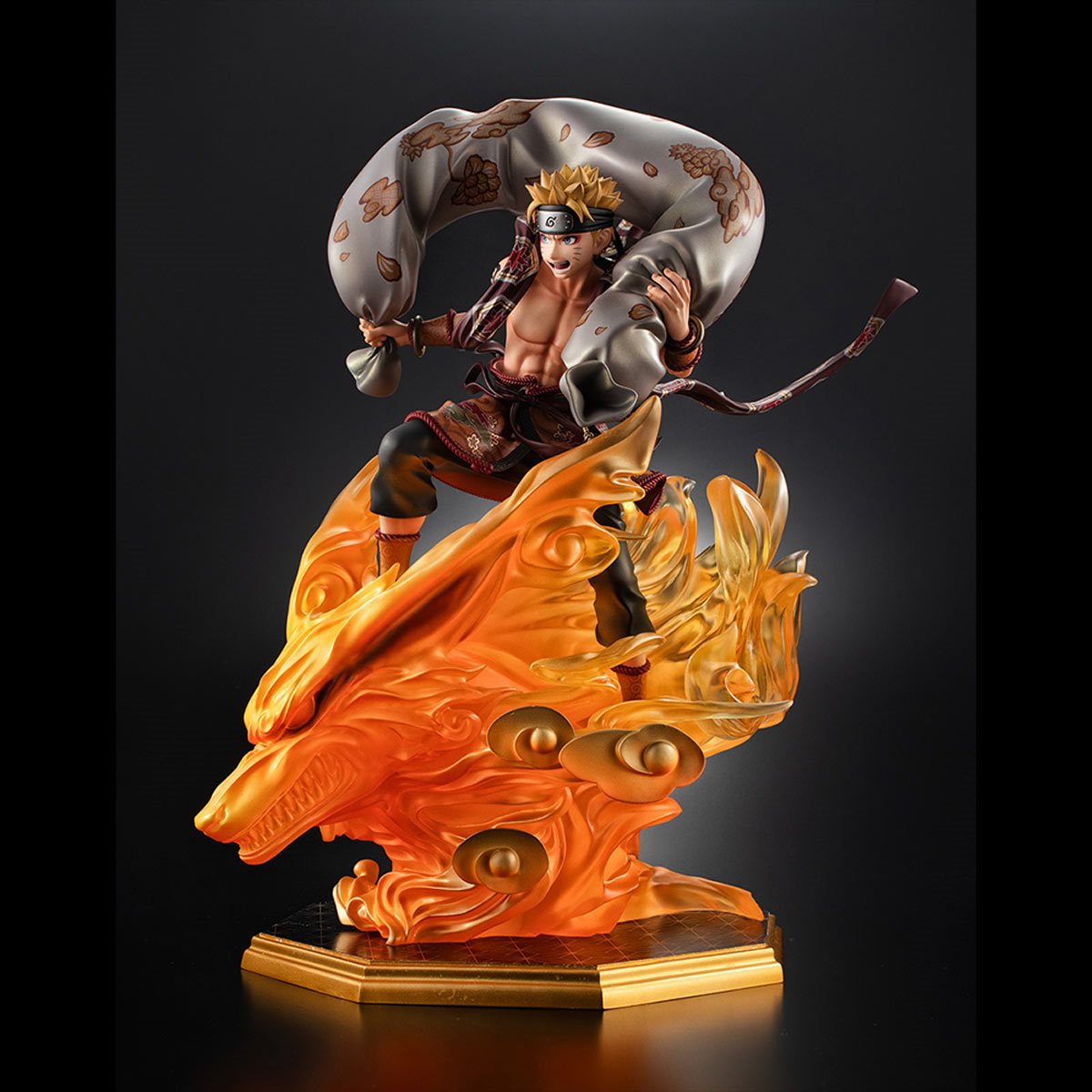 PRESALE | Naruto Shippuuden - Kyuubi - Uzumaki Naruto - Precious G.E.M. - Wind God - Fuujin (MegaHouse)