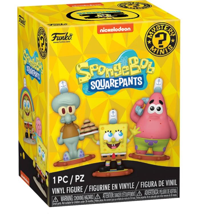 PRESALE | Funko Pop! SpongeBob SquarePants 25th Anniversary Mystery Minis Mini-Figure Display Case of 12