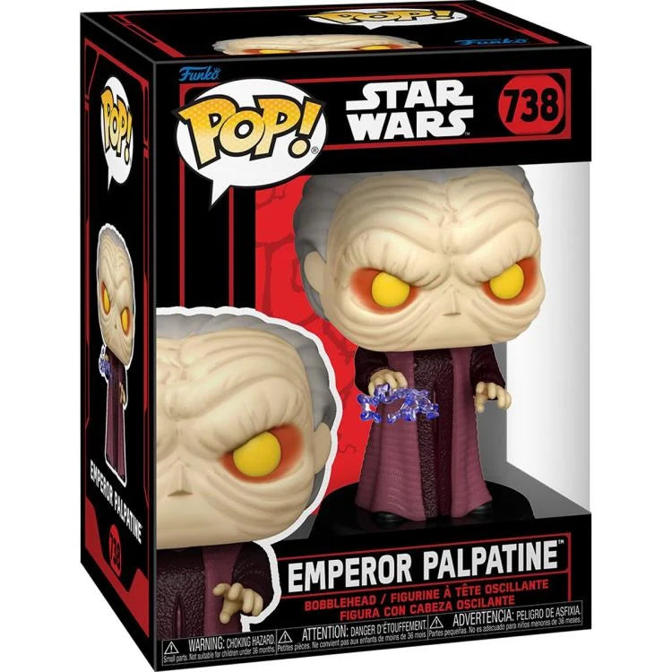 Funko POP! Star Wars Dark Side Emperor Palpatine Vinyl Figure #738