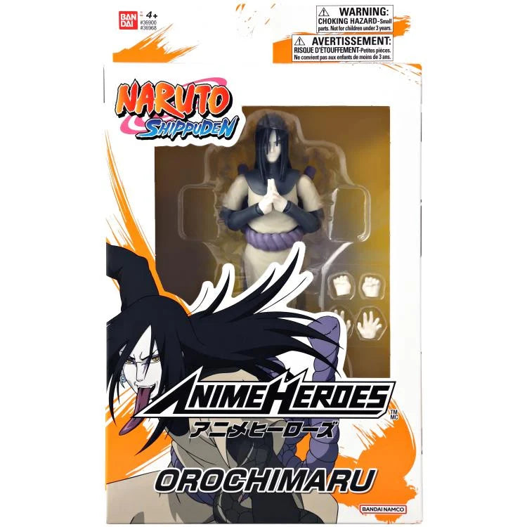 Naruto Anime Heroes Orochimaru Action Figure [Bandai Namco]