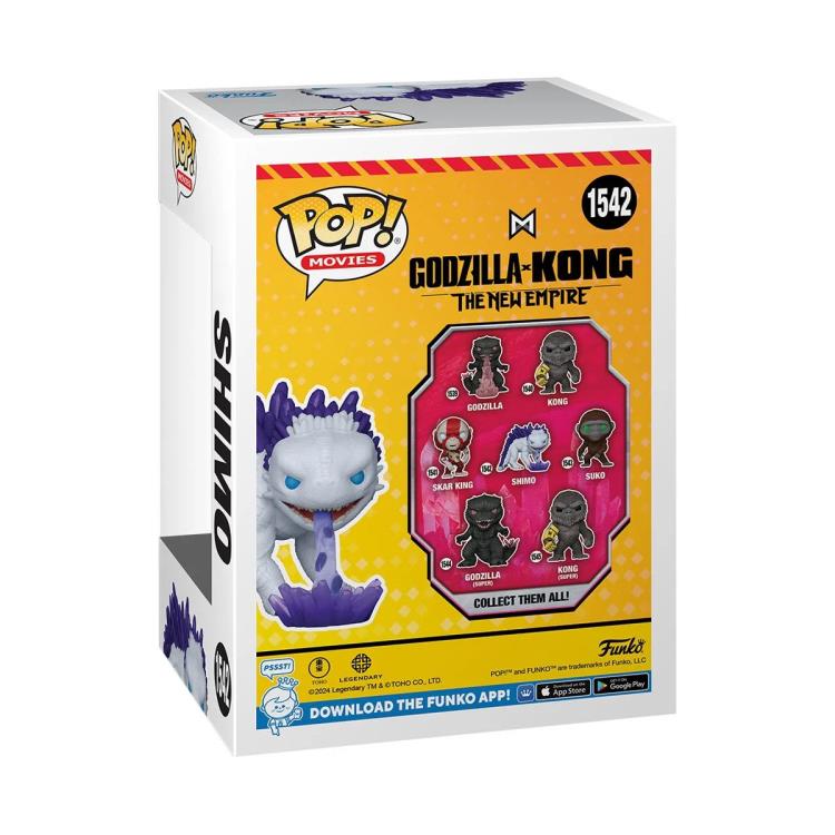 PRESALE | Funko POP! Movies: Godzilla x Kong: The New Empire - Shimo with Ice-Ray #1542 - Vinyl Figures