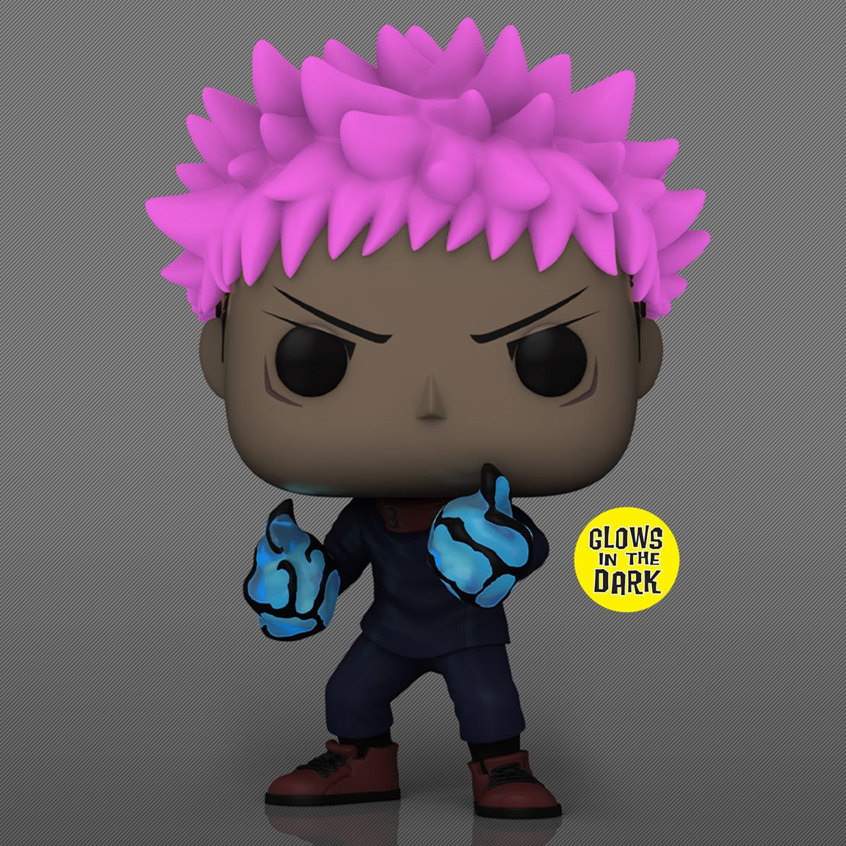 PRESALE | Funko POP! Animation: Jujutsu Kaisen - Yuji Itadori (Divergent Fist) #1376 (Glow-in-the-Dark) - AAA Anime Exclusive Vinyl Figures