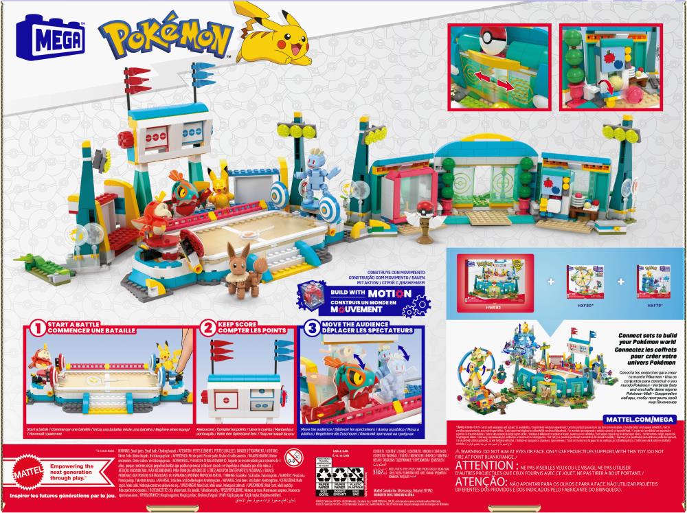 PRESALE | Pokemon Mega Training Stadium (Mattel)