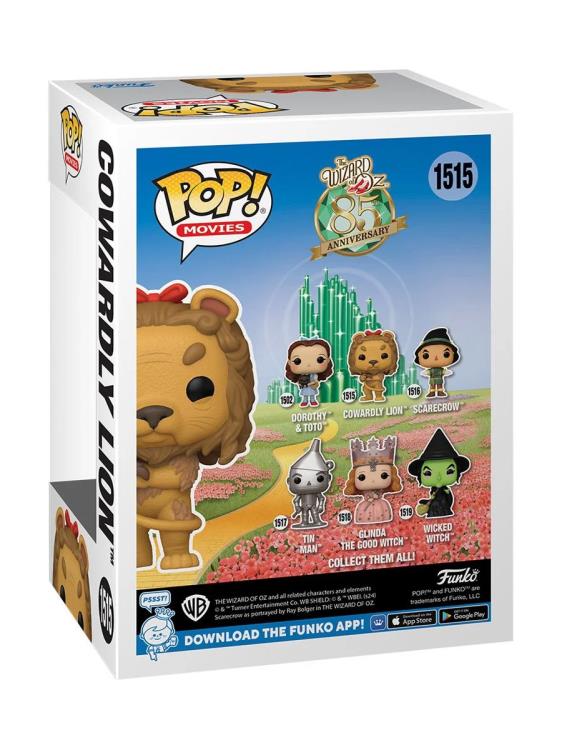 PRESALE | Funko POP! Movies: The Wizard of Oz 85th Anniversary - Cowardly Lion #1515 - Vinyl Figures