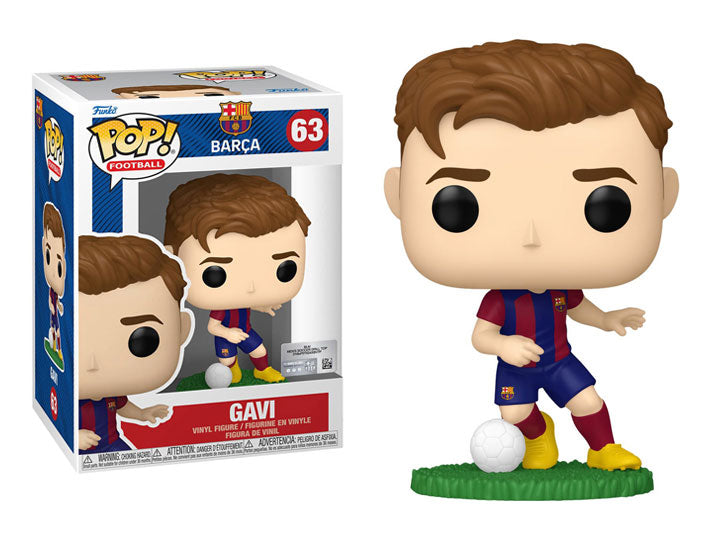 PRESALE | Funko POP! Football: Barcelona - Gavi #63 - Vinyl Figures