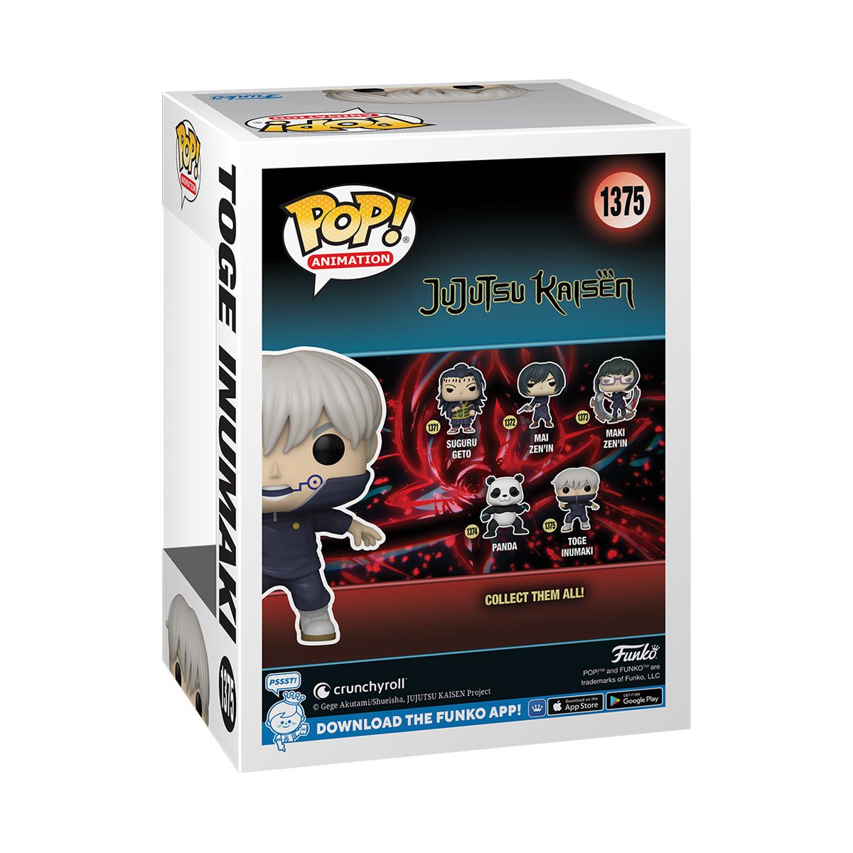 PRESALE | Funko POP! Animation: Jujutsu Kaisen - Toge Inumaki #1375 Vinyl Figures