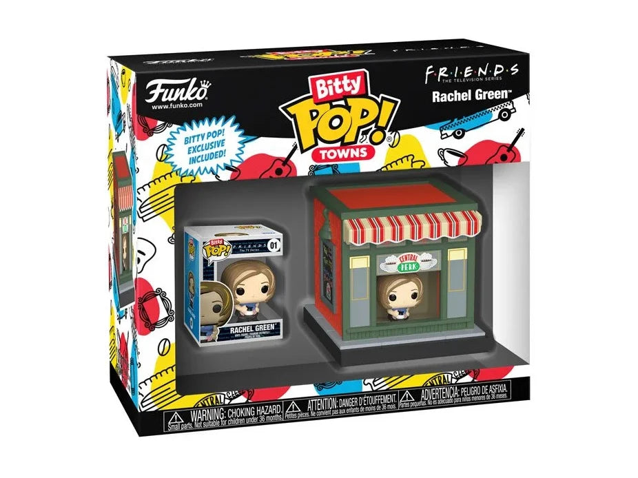 Funko Pop! Town: Friends - Bitty Pop! Rachel Green and Central Perk