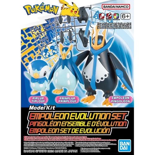 PRESALE | Pokemon Empoleon Evolution Set Model Kit (Bandai Hobby Gunpla)