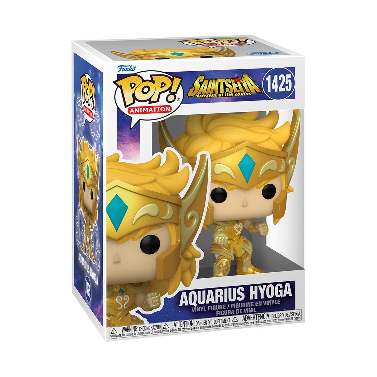 PRESALE | Funko POP! Animation: Saint Seiya - Gold Aquarius Hyoga #1425 Vinyl Figures