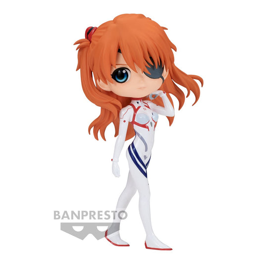 PRESALE | Evangelion: 3.0+1.0 Thrice Upon a Time - Asuka Shikinami Langley - Q Posket - Plugsuit Style Version B (Banpresto)