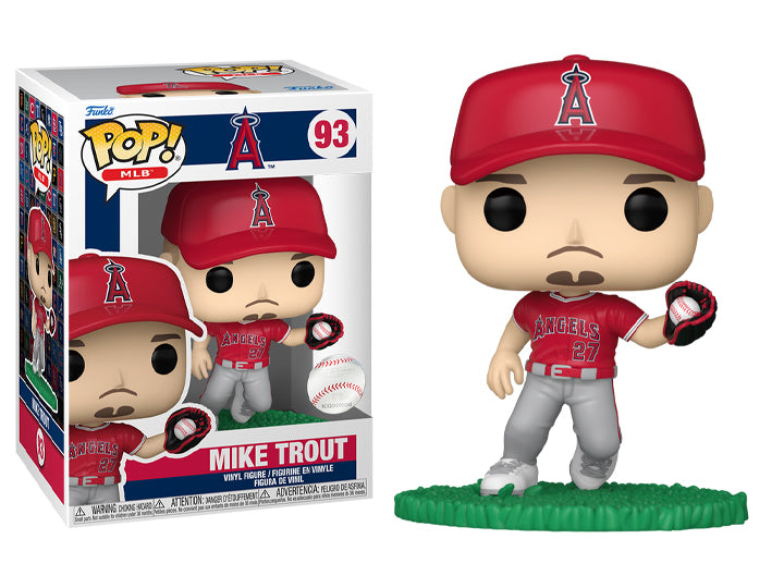 PRESALE | Funko POP! Sports: MLB - Angels - Mike Trout #93 - Vinyl Figures