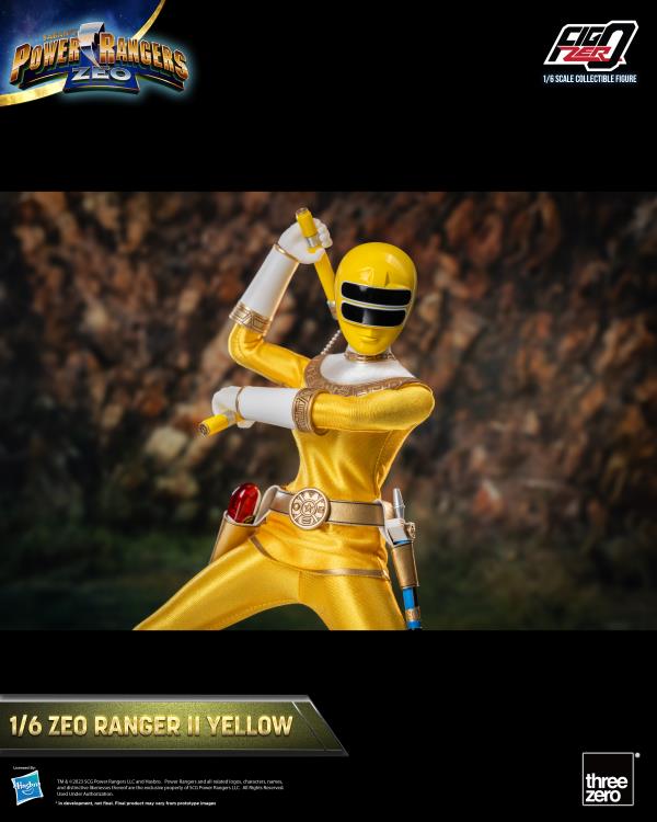 PRESALE | Power Rangers - Zeo Ranger II Yellow - FigZero - 1/6 Scale Action Figure (ThreeZero)