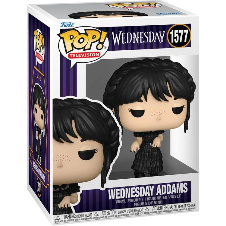 PRESALE | Funko POP! Wednesday Rave'n Dance Wednesday Addams Vinyl Figure #1577