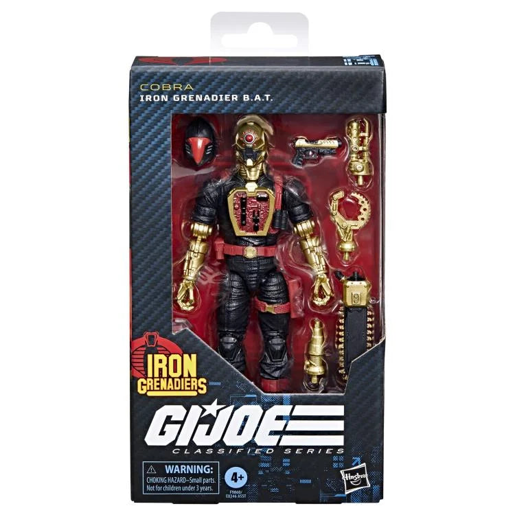 PRESALE | G.I. Joe: Classified Series - Iron Grenadier B.A.T. - 6-inch Action Figure (Hasbro)