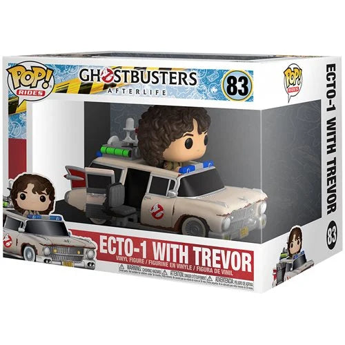 Funko POP! Ride: Ghostbusters Afterlife - Ecto-1 with Trevor #83 (Super Deluxe)