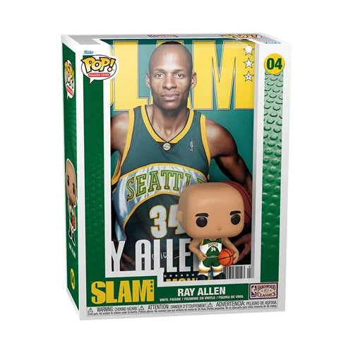Funko POP! Magazine Cover: SLAM - Ray Allen #04 (With Case)
