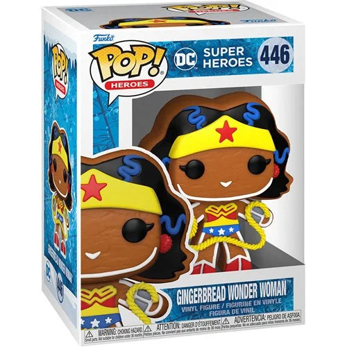 Funko POP! Heroes: DC Super Heroes - Gingerbread Wonder Woman #446